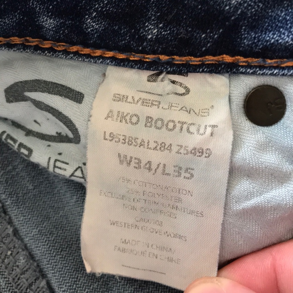 Silver jeans - Picture 5 of 5